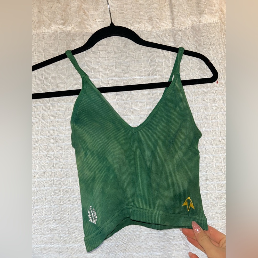 FP Movement by Free People Green Crop Top